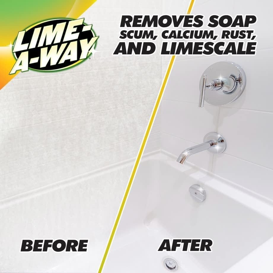 Natural Bathroom Cleaner 32 fl oz – Effortlessly Removes Lime, Calcium & Rust