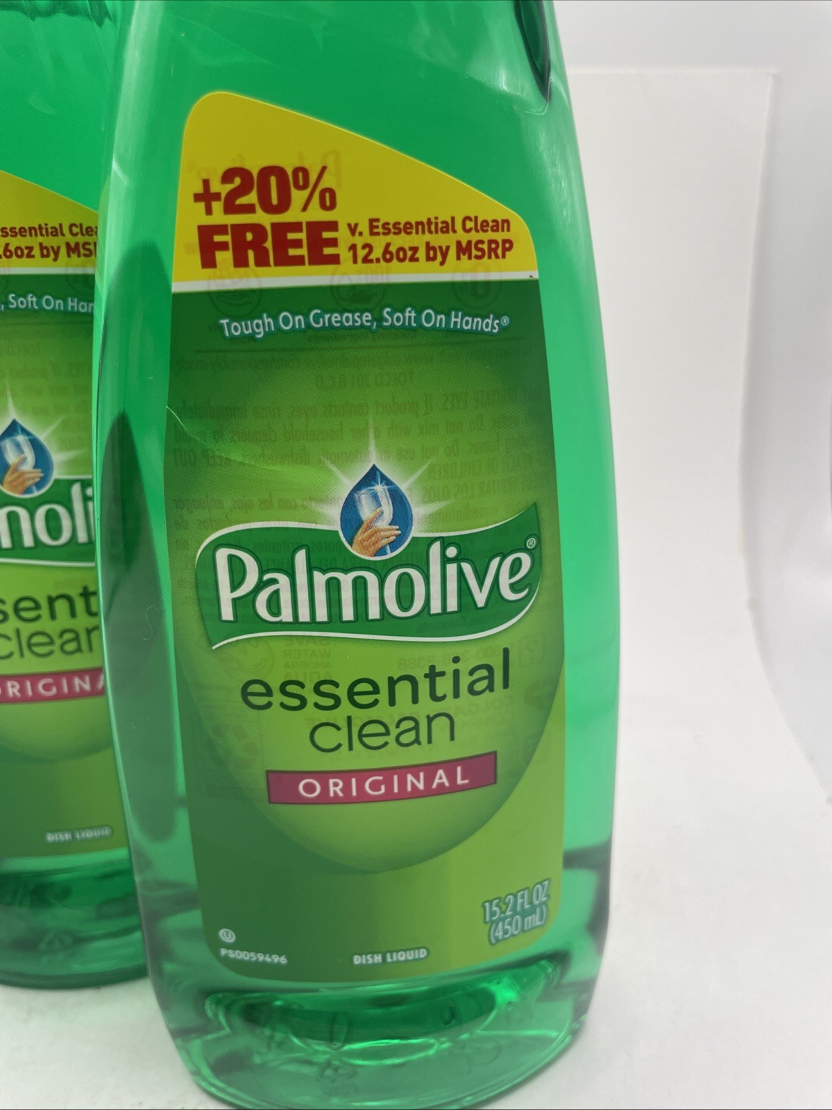 Dishwashing Liquid Essential Palmolive Original Scent 15.2 oz Bottles 3 Pack