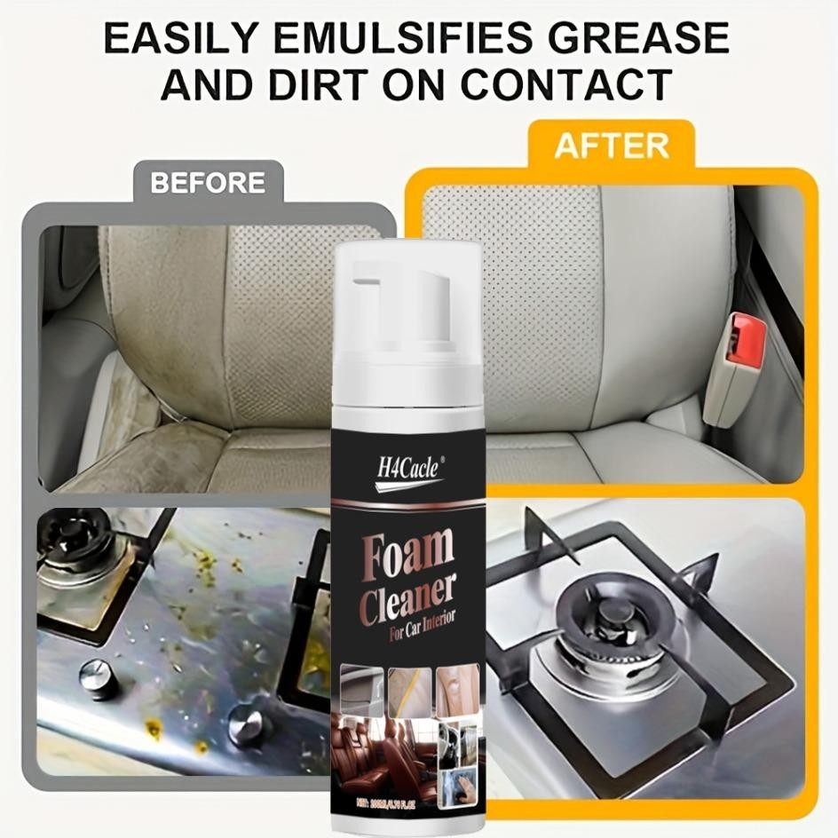Multifunctional Foam Cleaner Car Interior Stain Removal and Cleaning Leather Sea