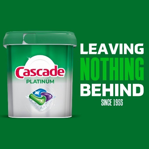 Cascade Fresh Platinum Pods Dishwasher Detergents – 34ct
