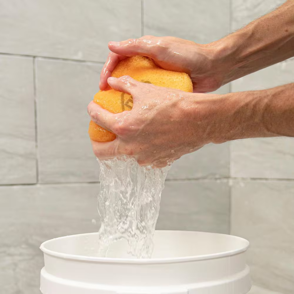 QEP Extra Large Grouting & Cleaning Sponges – 6-Pack 7.5″ x 5.5″ Heavy-Duty Poly