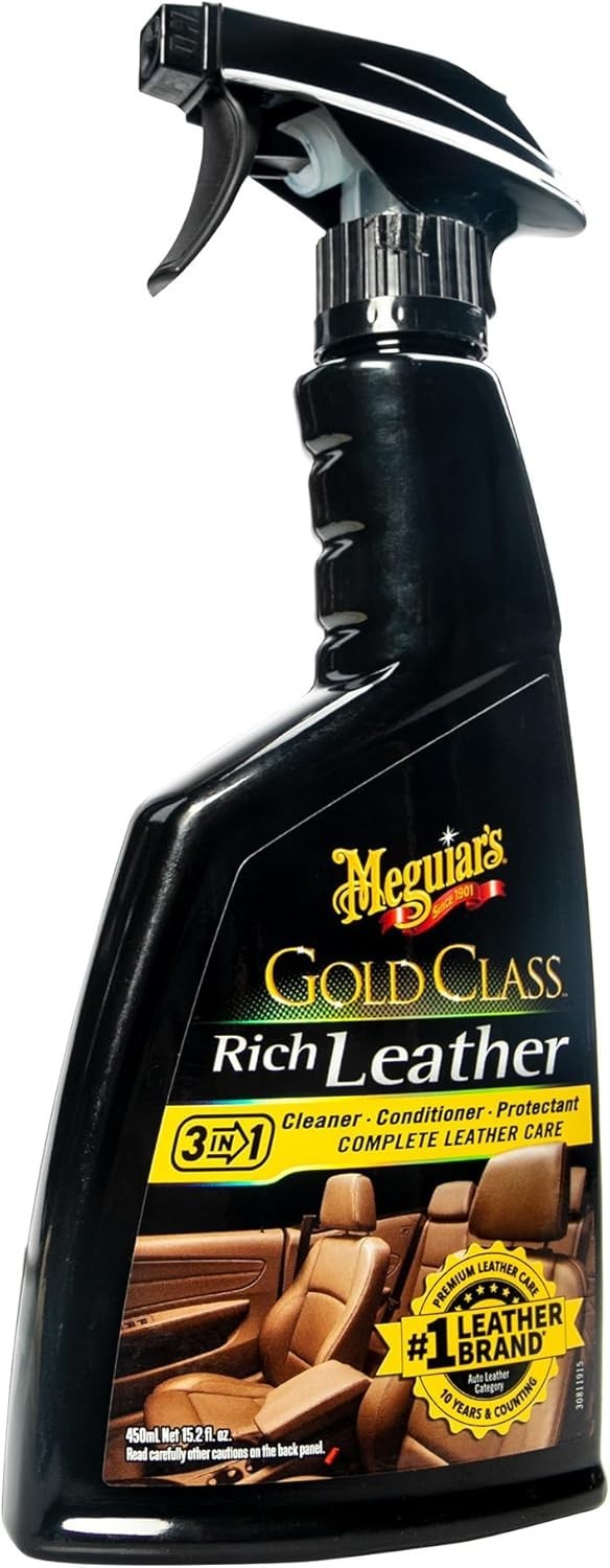 Non-Greasy 3-in-1 Leather Cleaner & Conditioner with Advanced UV Protection