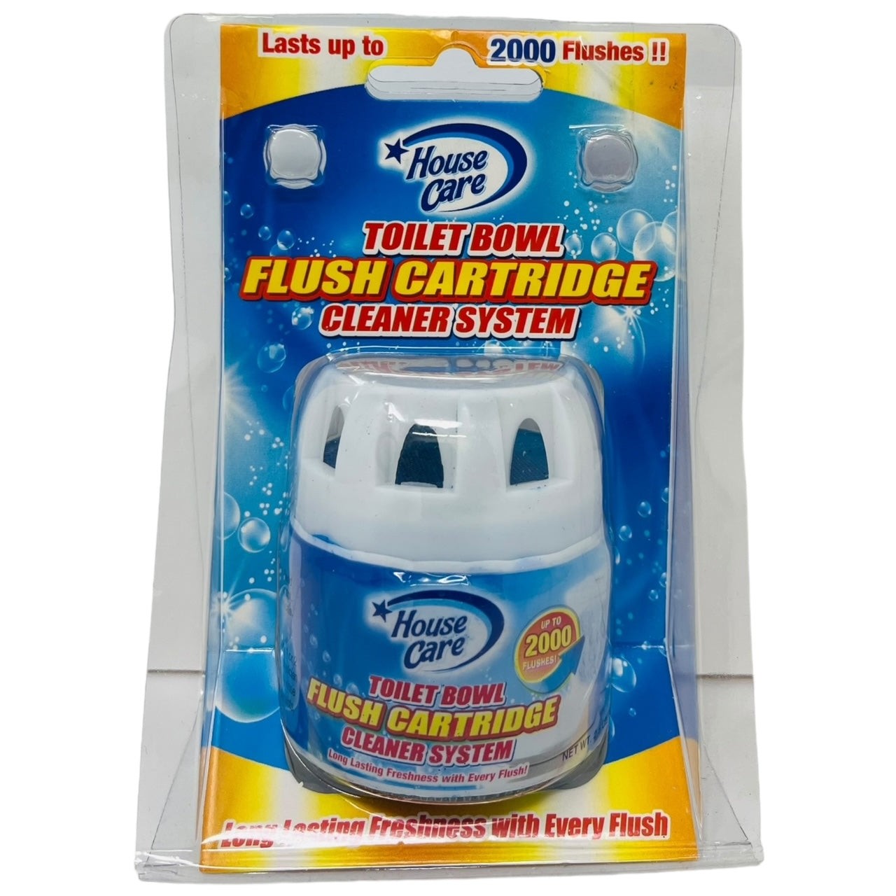 Toilet Bowl Flush Cartridge Cleaner System Lasts Up To 2000 Flushes (Pack of 6)