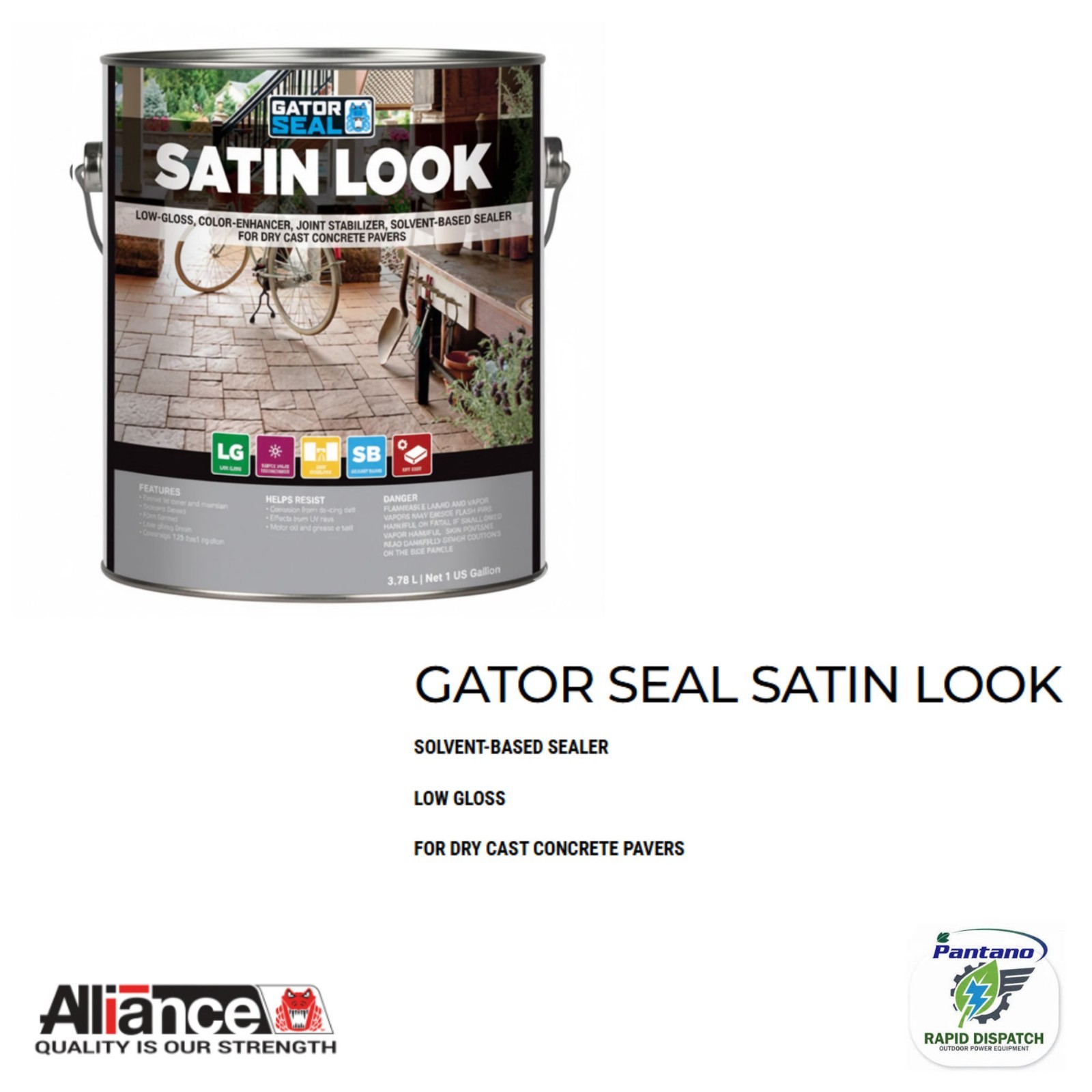 Alliance Gator Seal Satin Look Sealer 1 Gallon