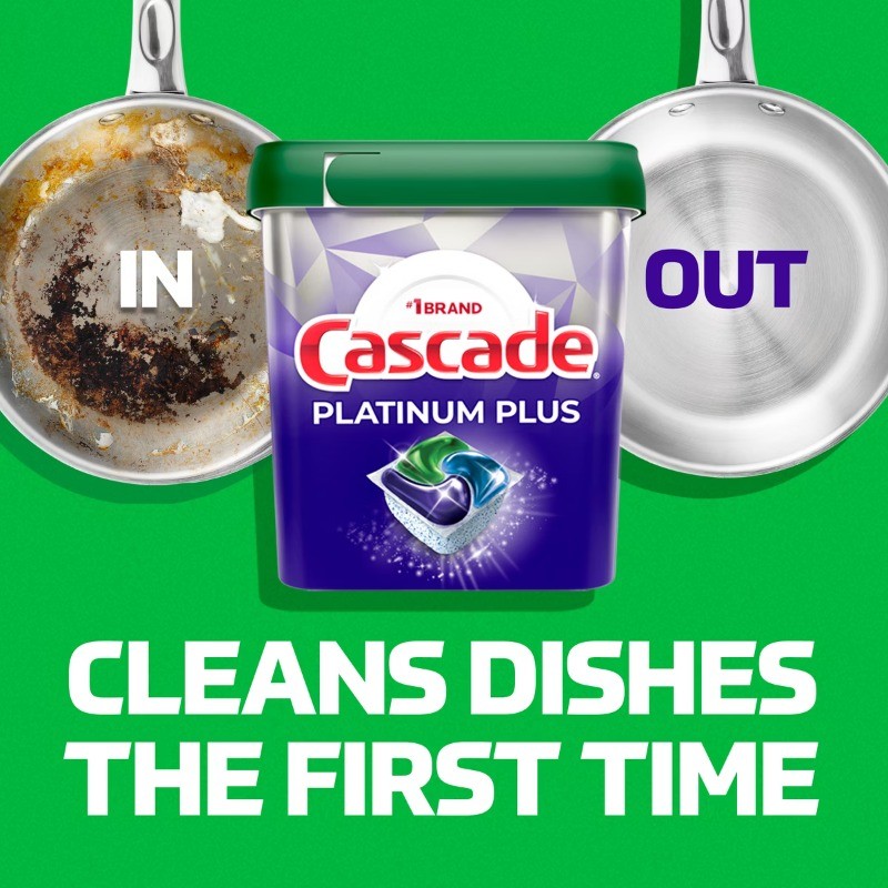 Platinum Plus Pods Dishwasher Detergent – Lemon – 31ct