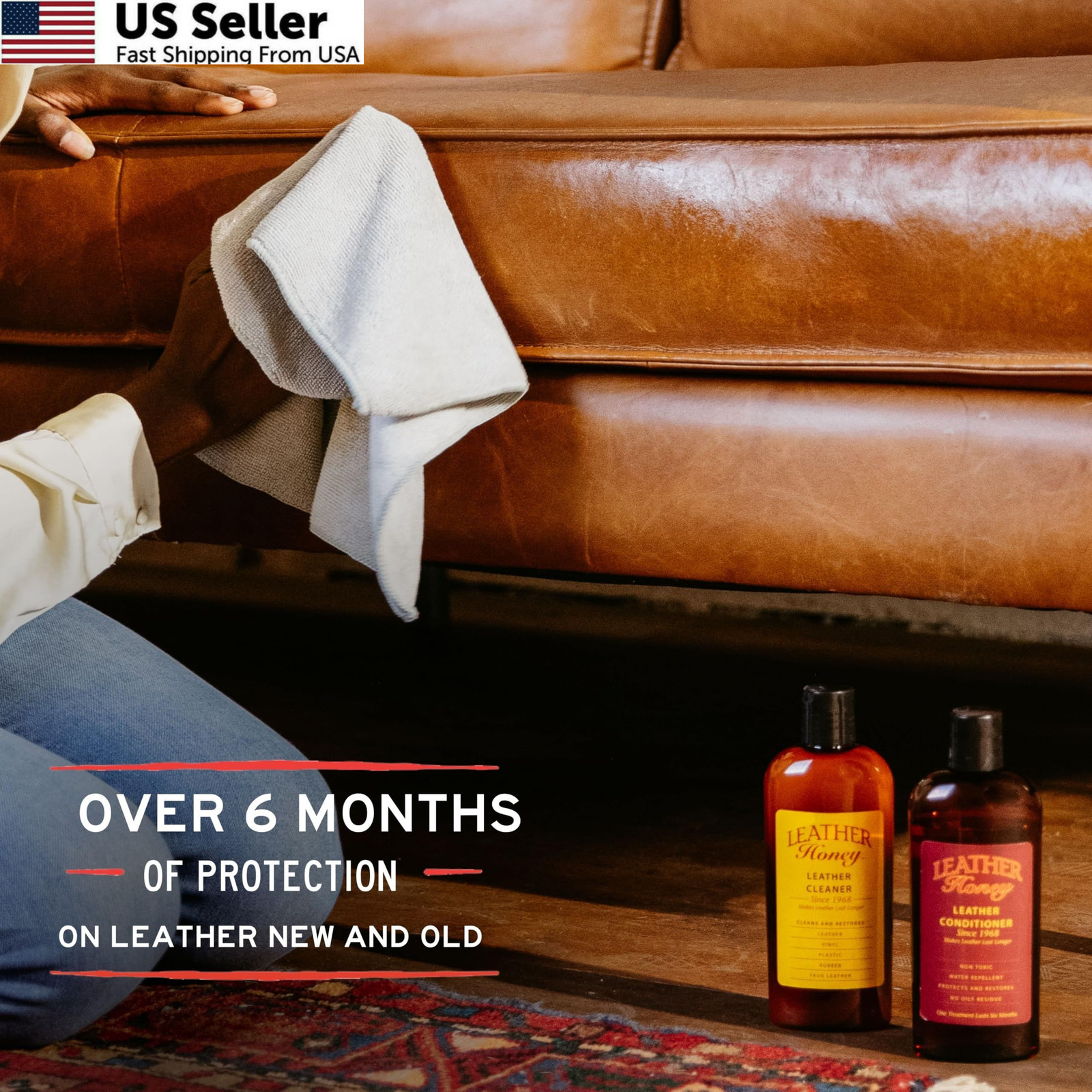 Leather Honey Conditioner, Since 1968. for All 8 Fl Oz (Pack of 1)