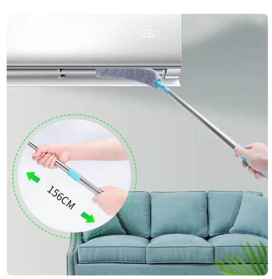 Useful Retractable Gap Dust Cleaning Tool Dust Brush Sweep Mop Brush Household