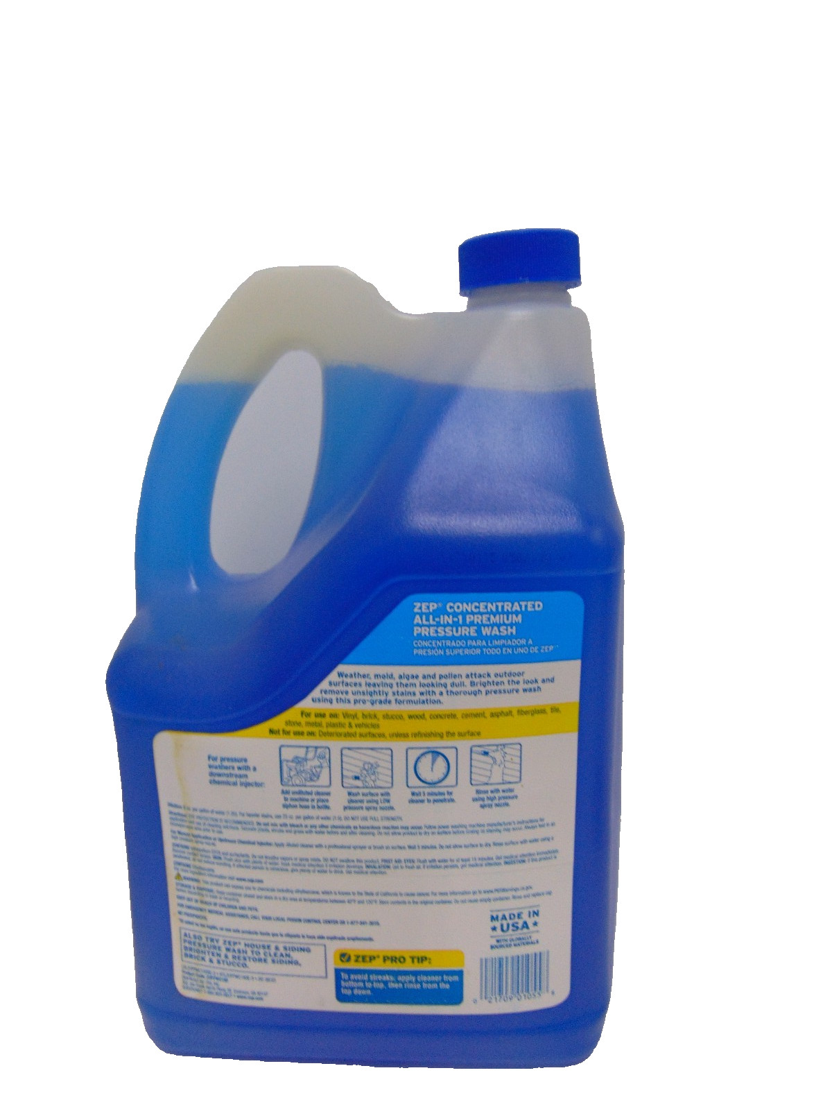Zep Concentrated All-In-1 Premium Pressure Wash Cleaner Gallon