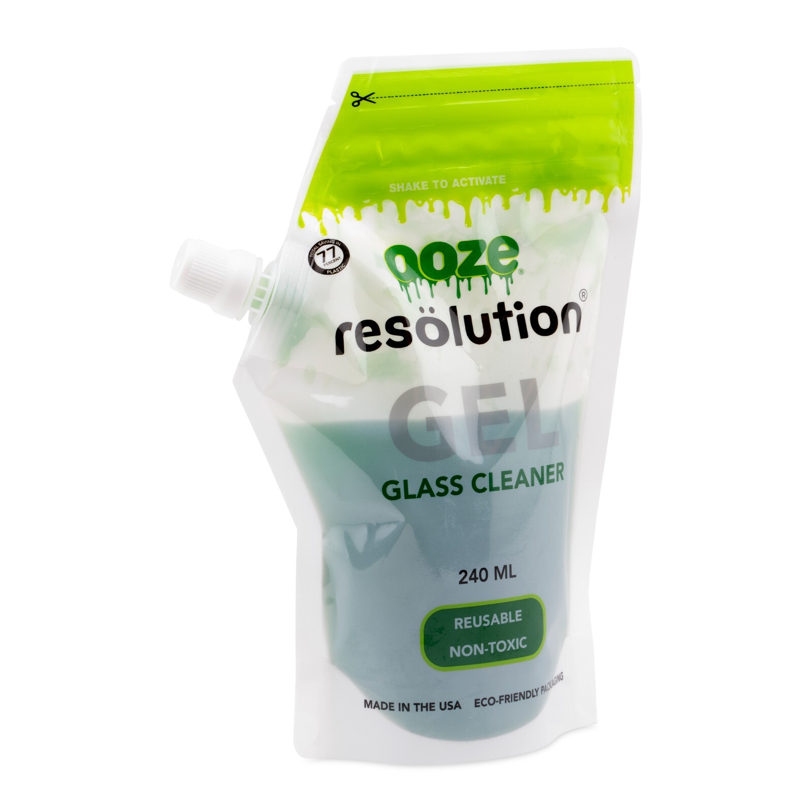 Ooze Reslution Glass Cleaning Gel – 2 240ml Bag – Liquid Metal Cleaning Solution