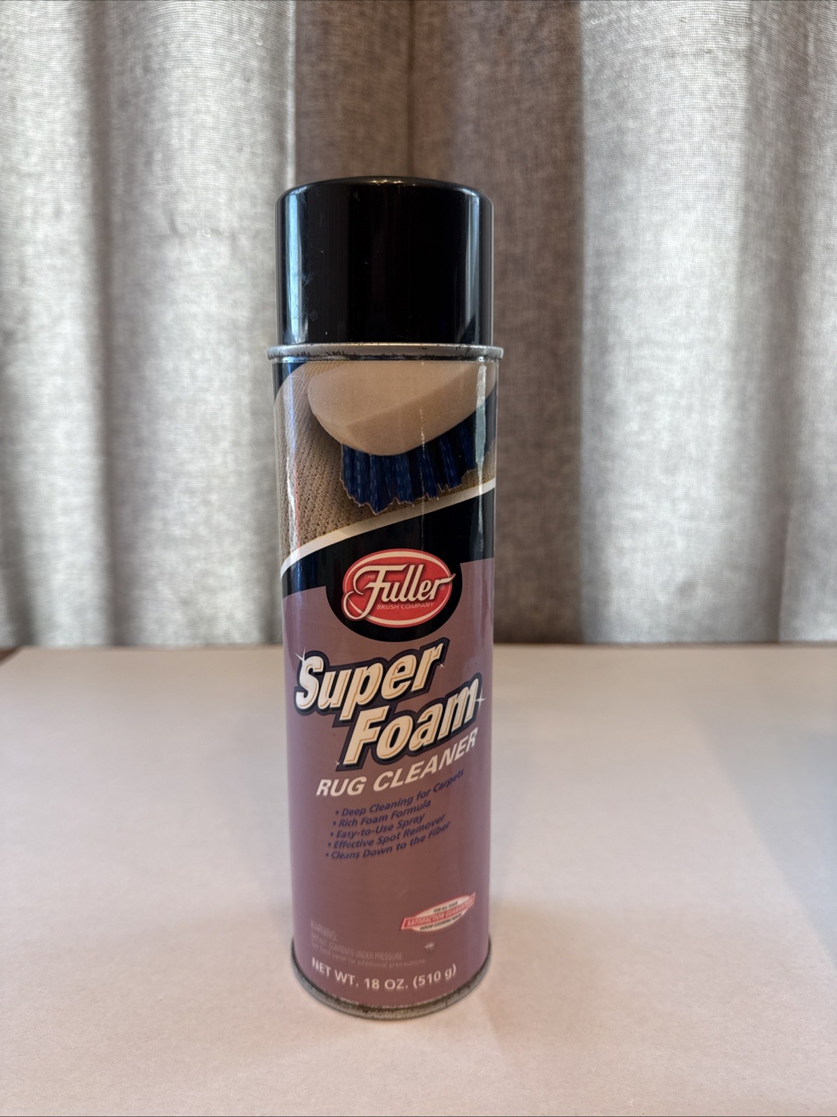 Vintage Fuller Super Foam Rug Cleaner NEW Spray Can Carpet Spray
