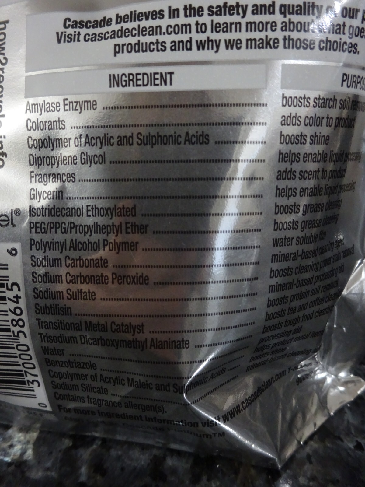 168 Cascade Platinum FRESH Scent Dishwasher Detergent Tabs (12 packs of 14 tabs)