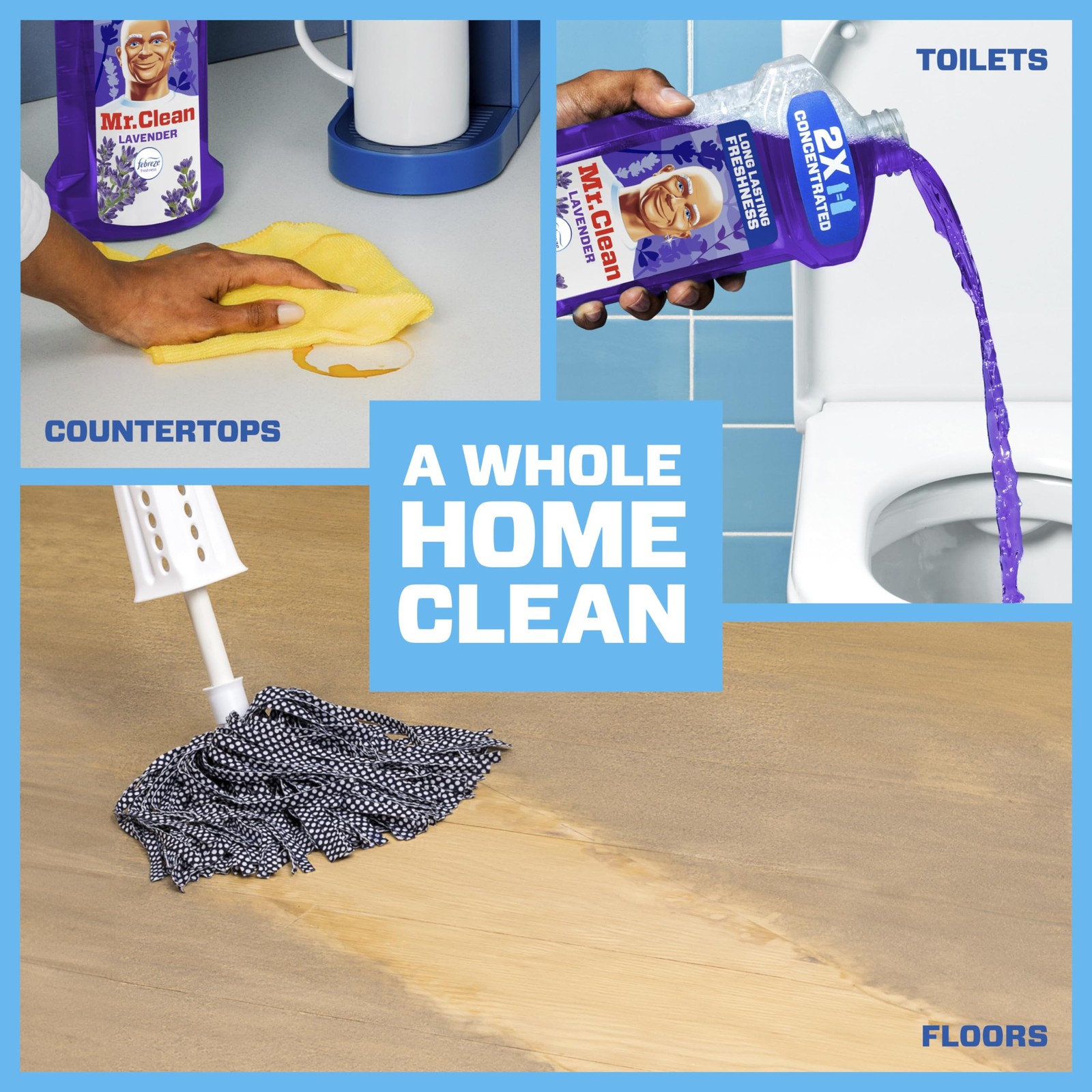 Mr. Clean All Purpose Cleaner, Floor Cleaner for Mopping 41 Fl Oz (Pack of 1)