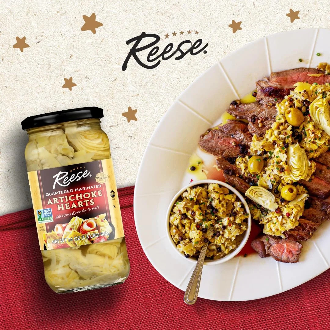Reese Marinated Artichoke – 24 Ounces (Pack of 2)