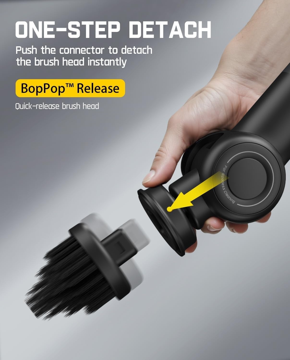 Fanttik Flip G9 Pro Electric Scrubber, VoltiPulse Motor, Dual-Speed Cleaner with
