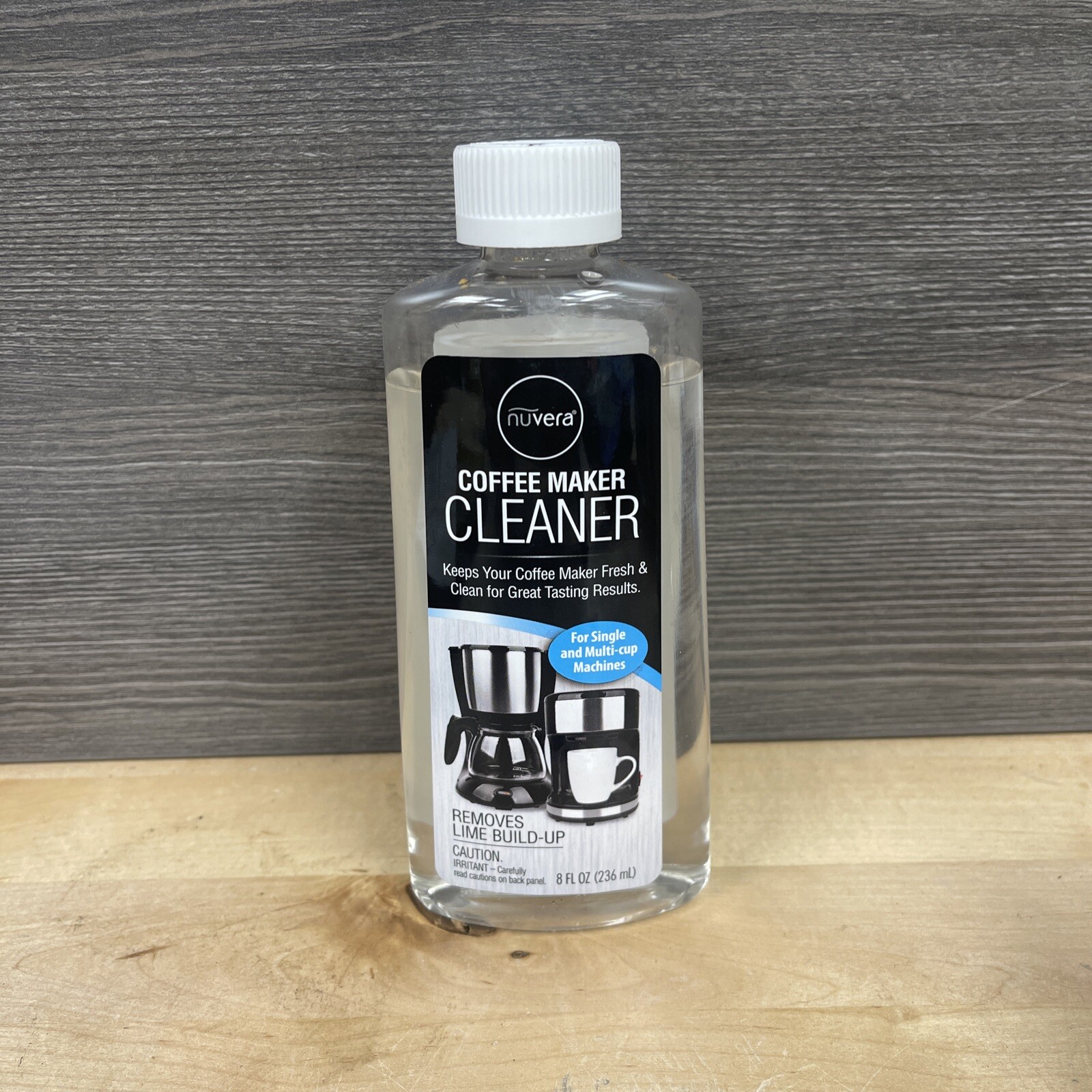 Nuvera Descaling Solution for Single And Multi Cup Coffee Makers Cleaner 8oz New