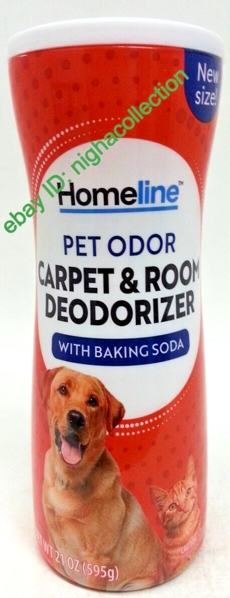 ( Lot 3 ) H.Line Pet Odor Carpet & Room Deodorizer with Baking Soda 21 oz Each