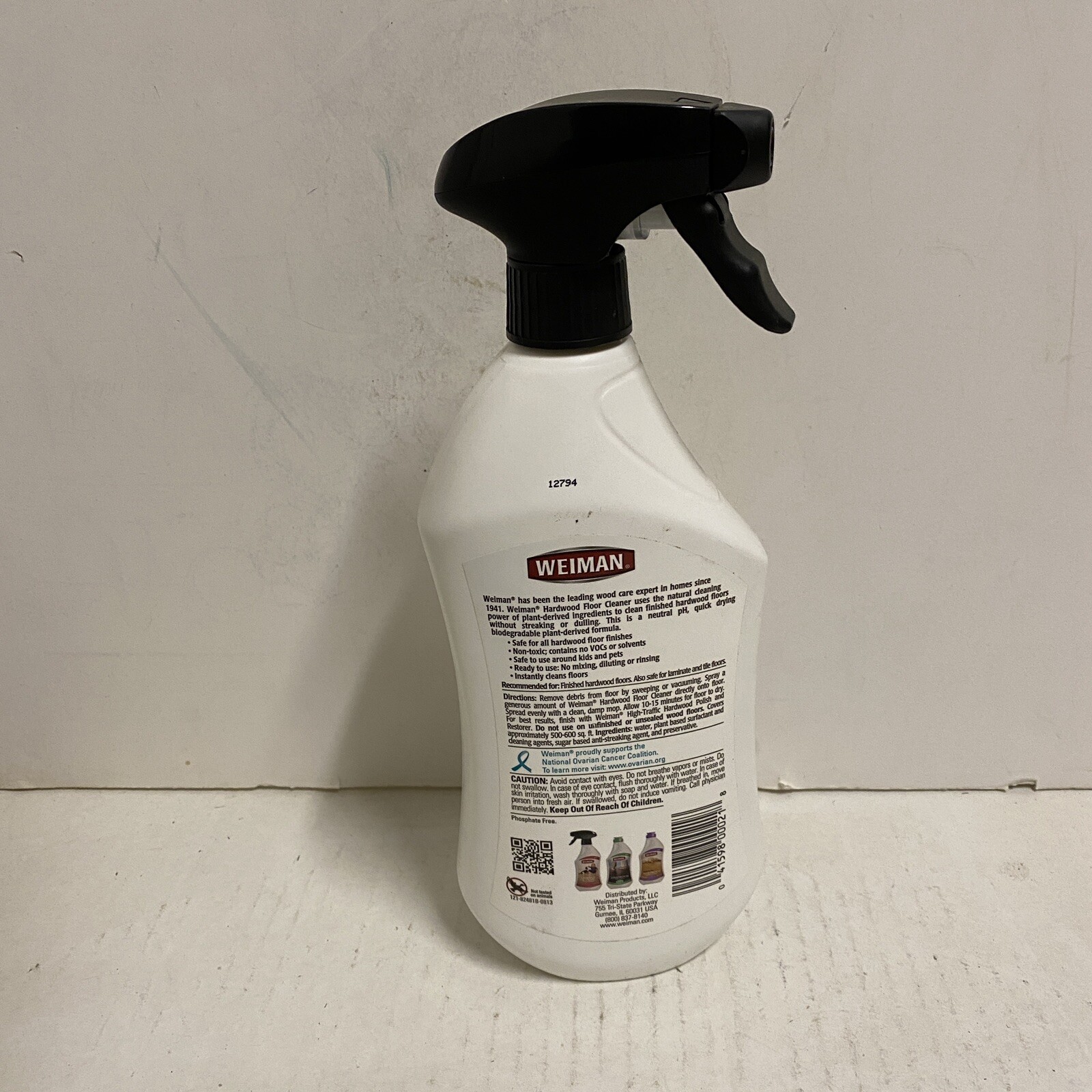 Weiman Hardwood Floor Cleaner 27 OZ