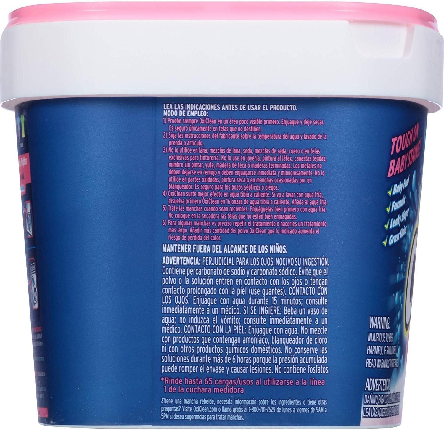 Baby Stain Fighter, Soaker, 3 lb Tub Baby Stain Soaker (2 Pack)