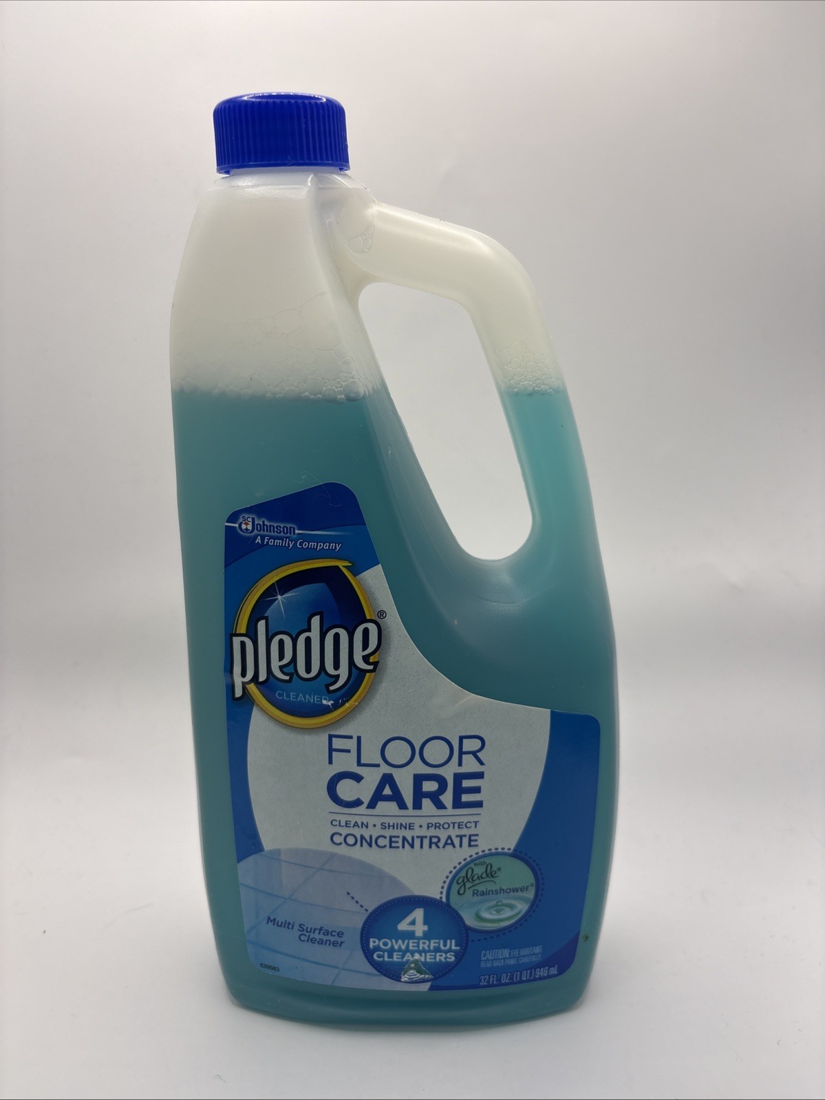 Pledge Floor Care Concentrate Multi-Surface Cleaner with Glade Rainshower 32 OZ