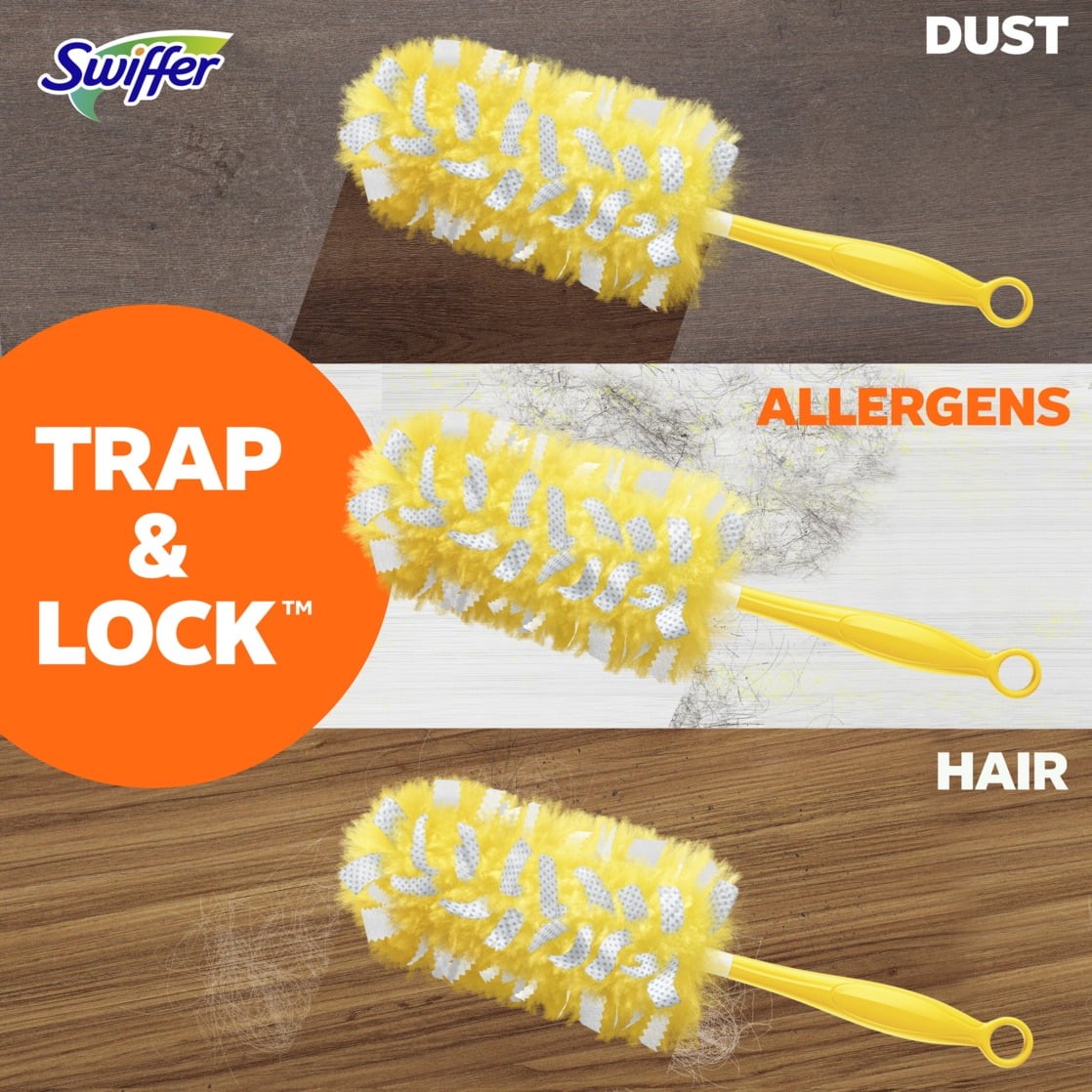 Dusters Heavy Duty Multi-Surface Duster Refills Cleaning Unscented 6 Count