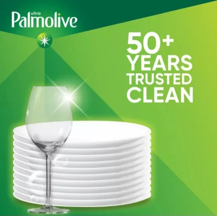 UltraPalmolive ( 4 PACK ) Liquid Dish Soap PURE + CLEAR Spring Fresh 9.7 oz Each