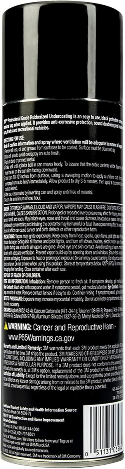 Professional Grade Rubberized Undercoating, Corrosion, Water and Salt Spray Resi