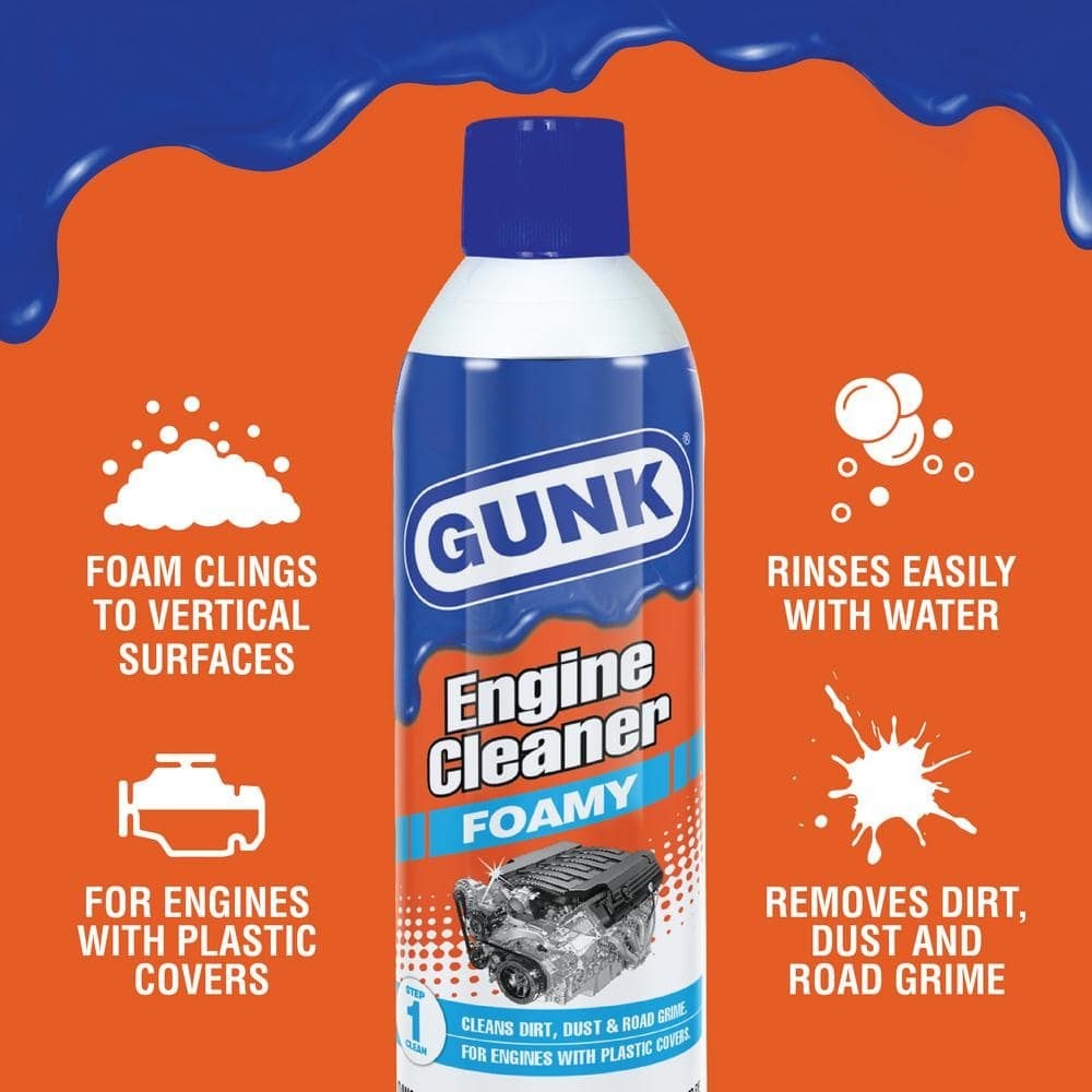 GUNK 17 oz. Low VOC Foamy Degreaser – Pack of 12
