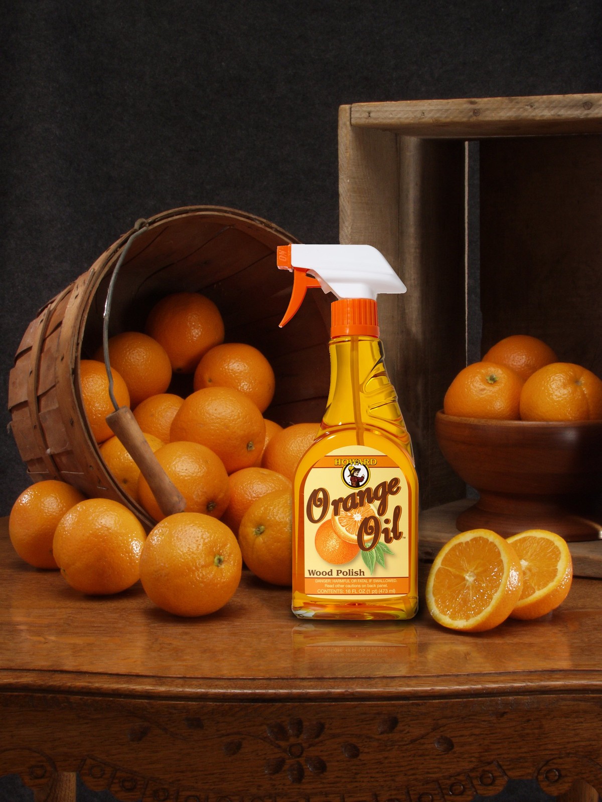 Products ORS016 Orange Oil Wood Polish, 16 oz