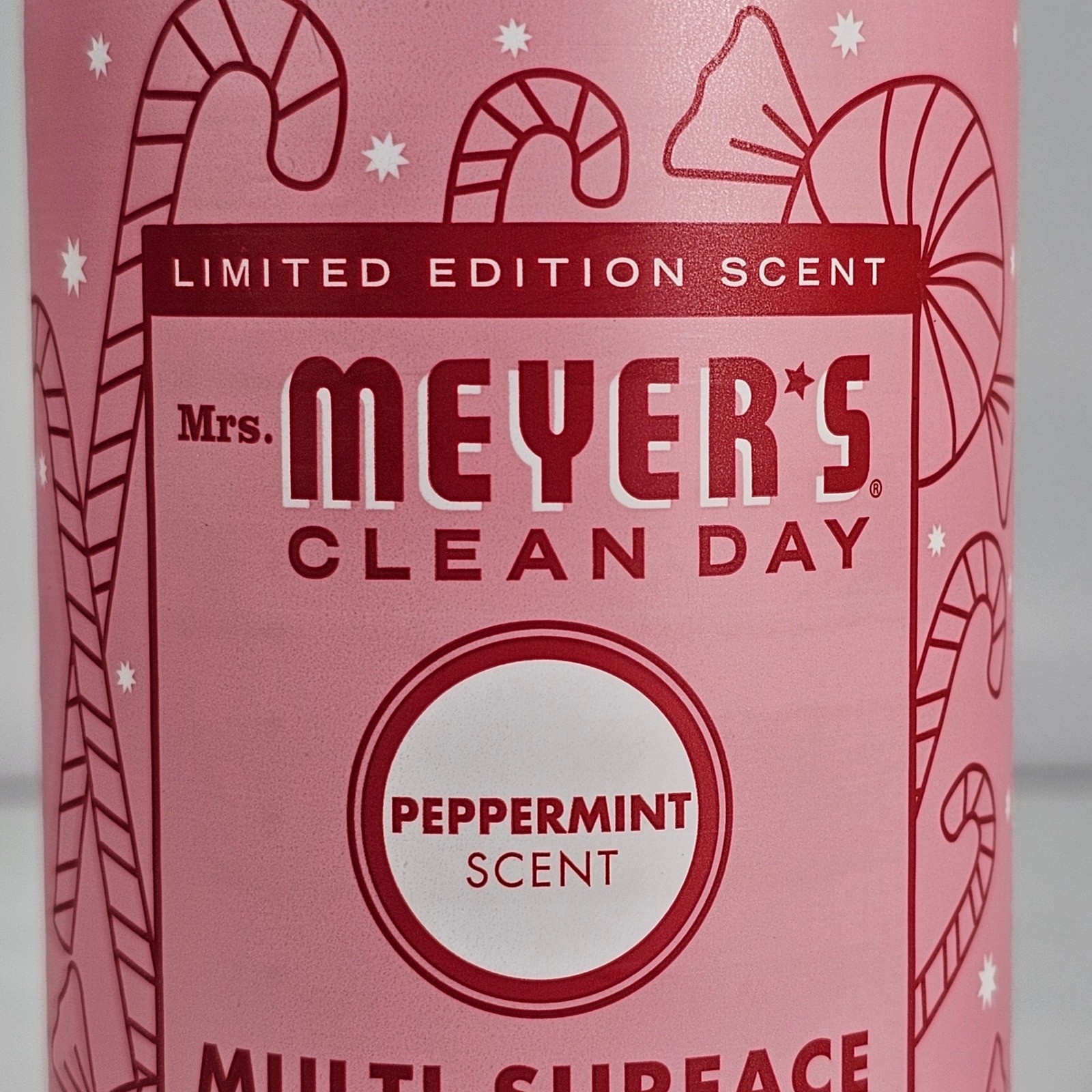 Mrs Meyers Clean Day Peppermint Multi-Surface Everyday Cleaner 16oz Limited Ed