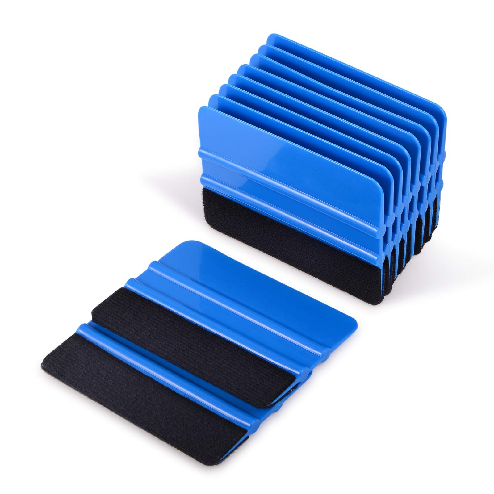 10pcs Vinyl Squeegee 4 Inch Car Vinyl Scraper Decal Applicator Window Tint Wa…