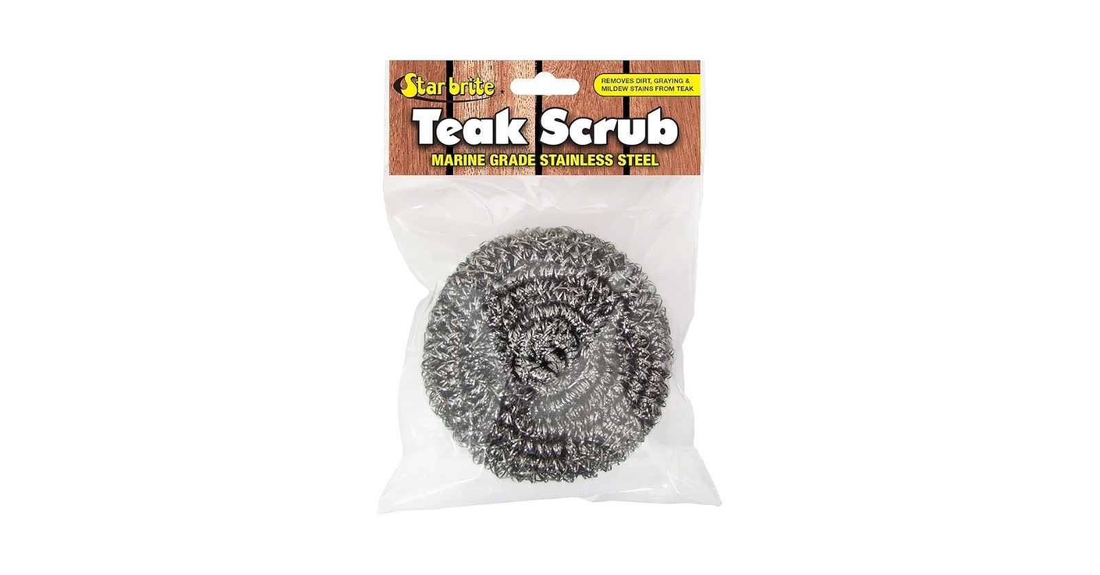 Star Brite Marine Grade Stainless Steel Magic Teak Scrub Rust Resistant 88450