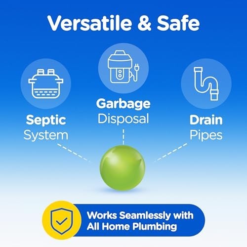 Garbage Disposal Cleaner Deodorizer 60 Count Assorted Scents Value Pack Drain