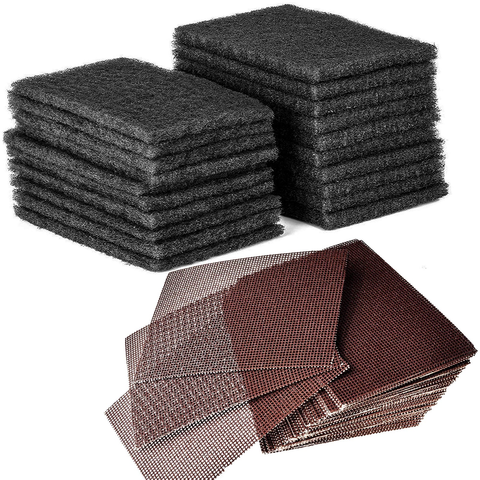 20-Pack Griddle Cleaning Pads + 40-Pack Grill Screens – Griddle Cleaning Bundle