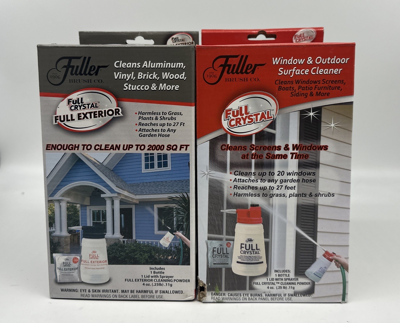 Fuller Brush FBFCRE-6 Full Exterior Window Cleaner~full exterior FBFCEX both new