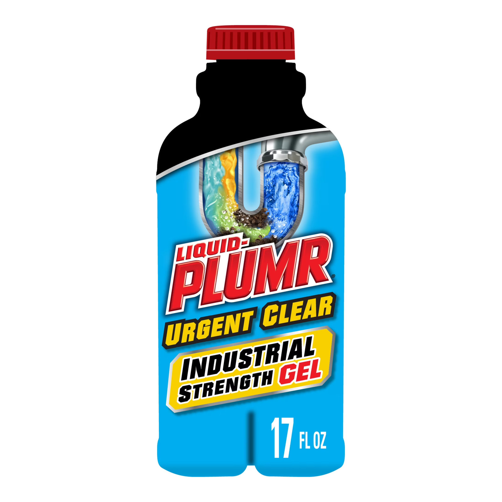 Industrial Strength Drain Clog Remover Gel, Urgent Clear, 17 fl oz
