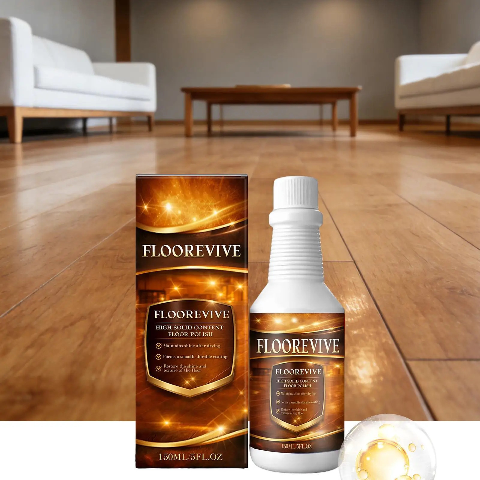 150Ml Wood Floor Scratch Repair Fast Acting Scratch Repair Spary Floor Polishing