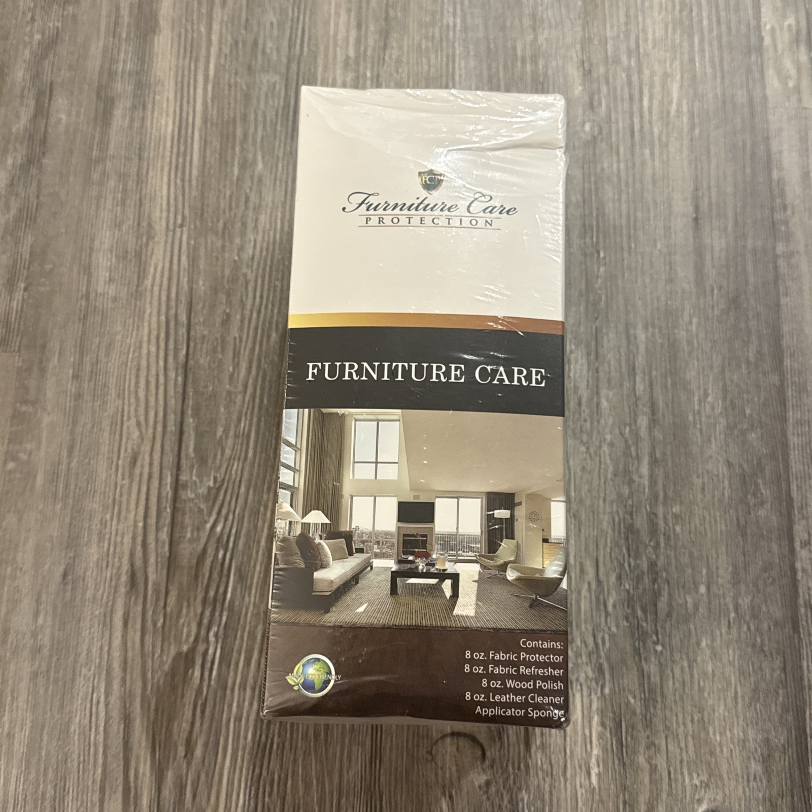 FCP Furniture Care Protection Kit 671043 Leather Fabric Wood Factory Sealed Box
