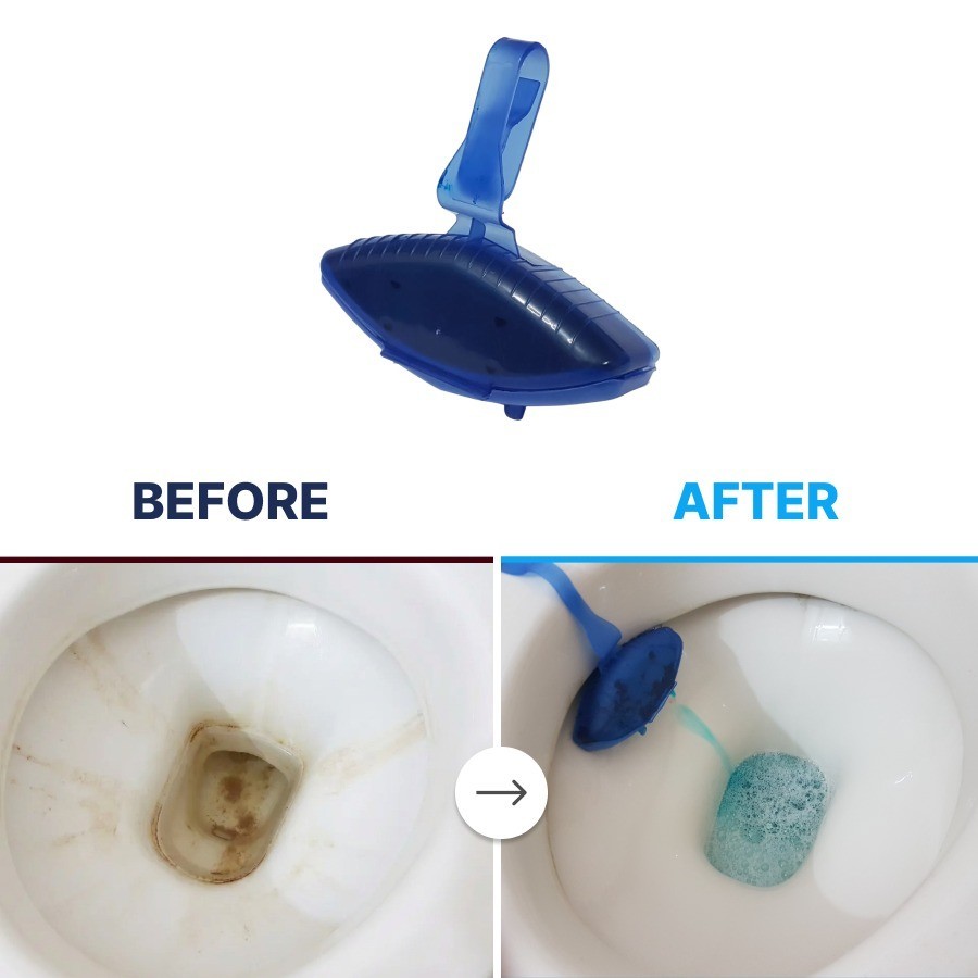 1 x WC Toilet Bowl Cleaner Freshener Replacement Rim Block Refill Refile Hanger