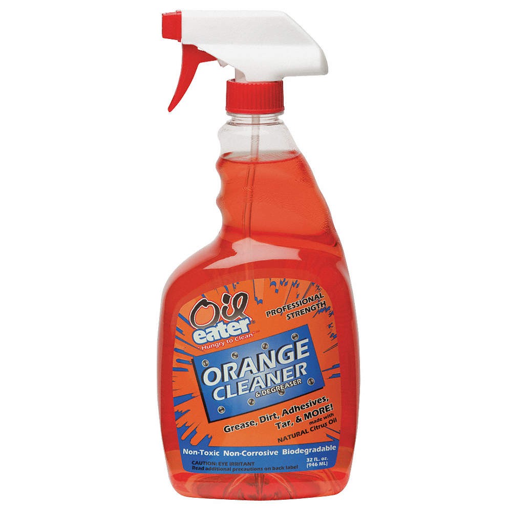 OIL EATER AOD3211902 Cleaner/Degreaser,Orange,32 oz PK 10