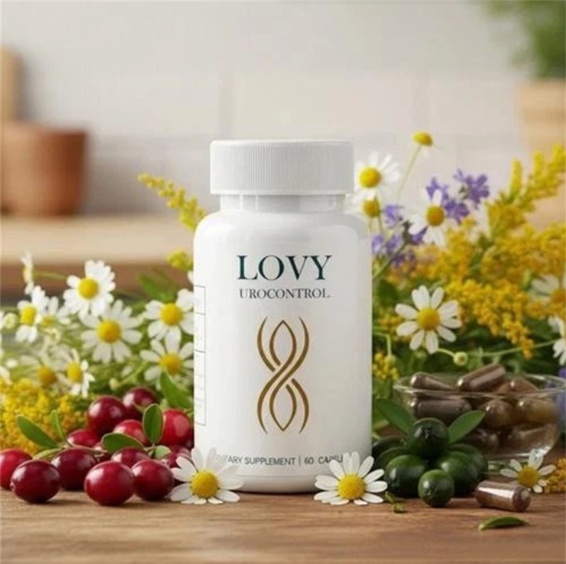 Lovy Urocontrol Capsules, Bladder Health Supplement, Maximum Strength Formula US