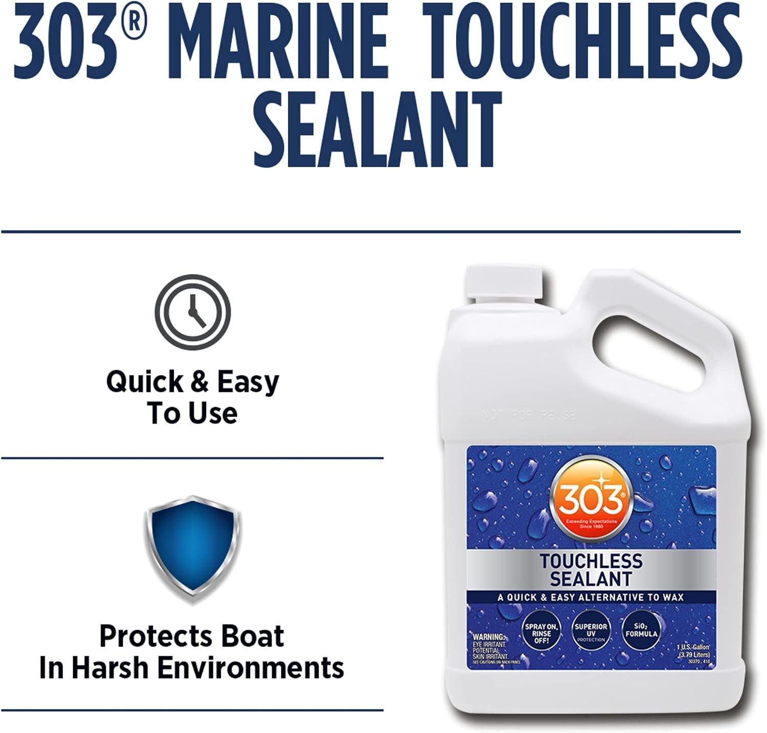 Touchless Sealant SiO2 Technology Water Activated Paint & Glass Protection Spray