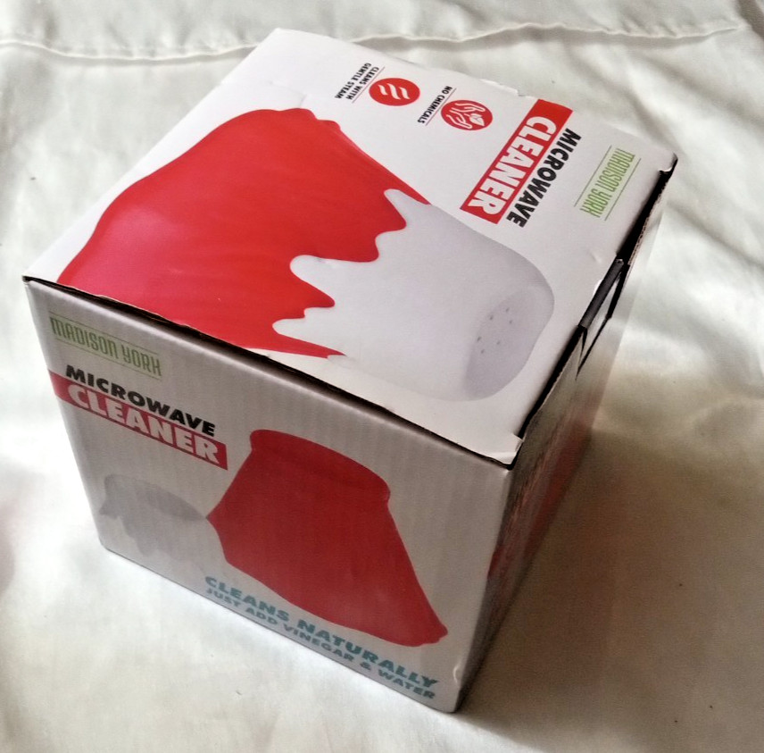 Madison York Microwave Cleaner – No Harsh Chemical – Easy to Use Volcano NEW