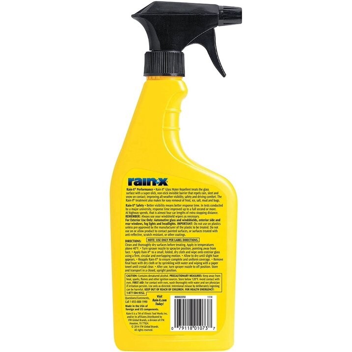 Rain-X Glass WATER REPELLENT Treatment Trigger, 16 Fl oz 800002250 NEW AUTHENTIC