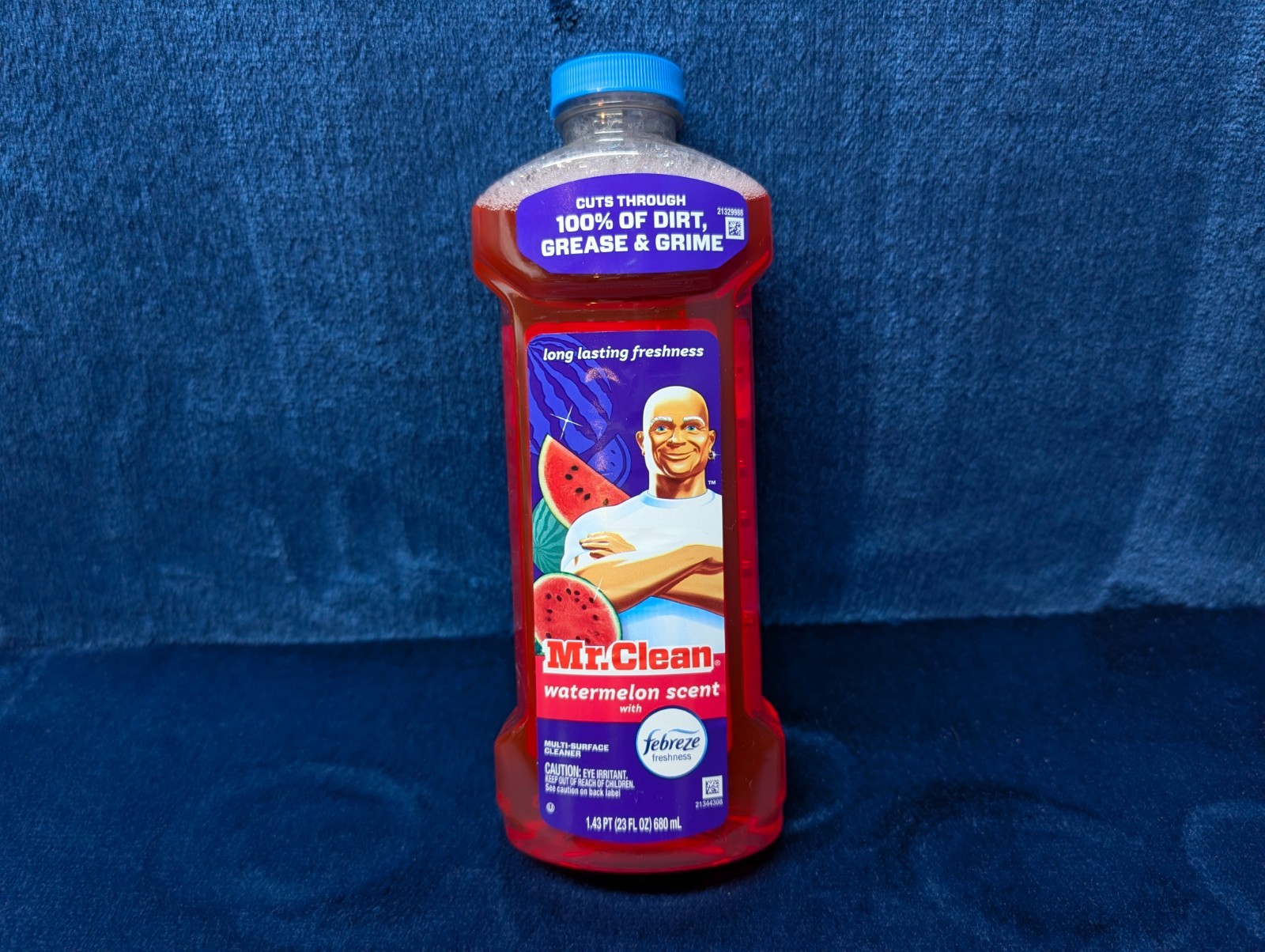 2 – 23oz Mr. Clean Multi Surface Cleaner Febreze Watermelon Household Scent