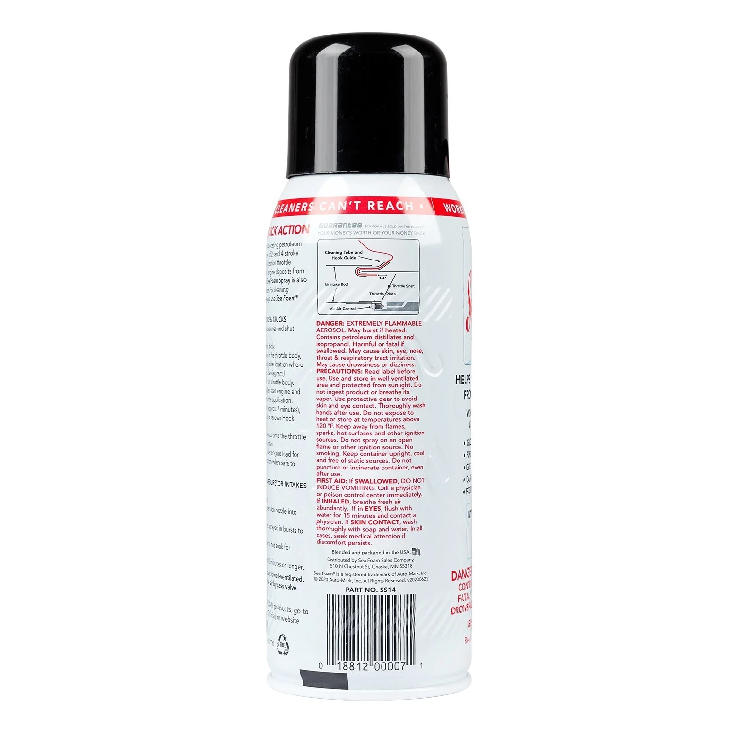 Sea Foam SS14 Cleaner and Lube Spray, 14 oz