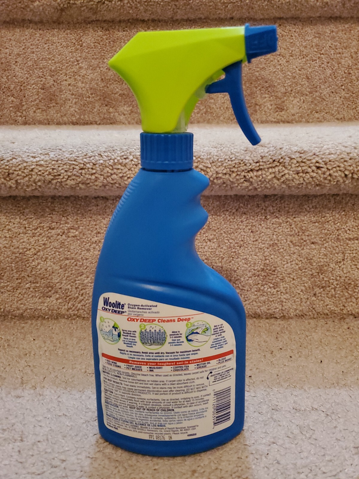 Woolite Oxy Deep Spot & Stain Carpet Cleaner 22 Oz.- Discontinued New