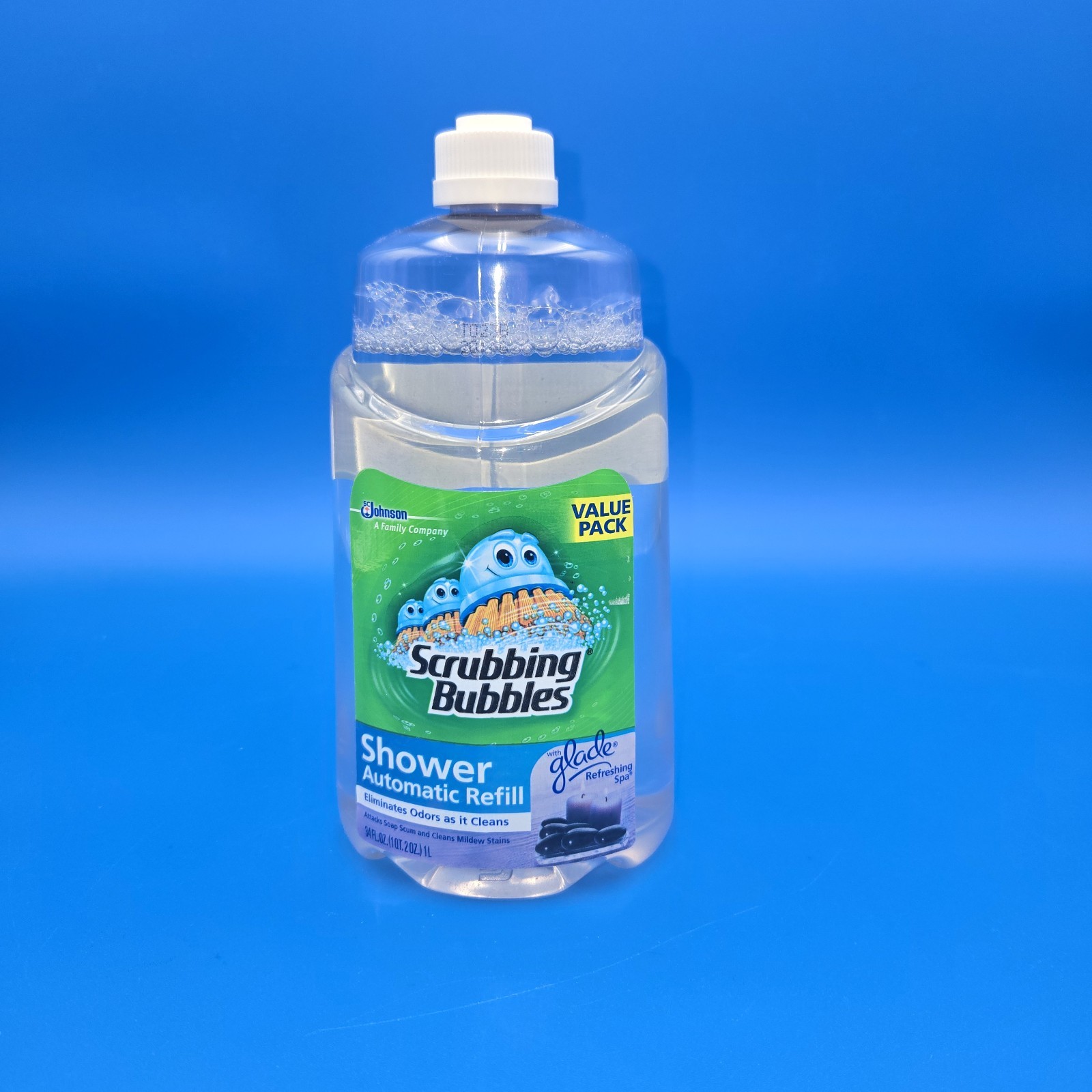 Scrubbing Bubbles Automatic Shower Cleaner Refill 34 Oz New