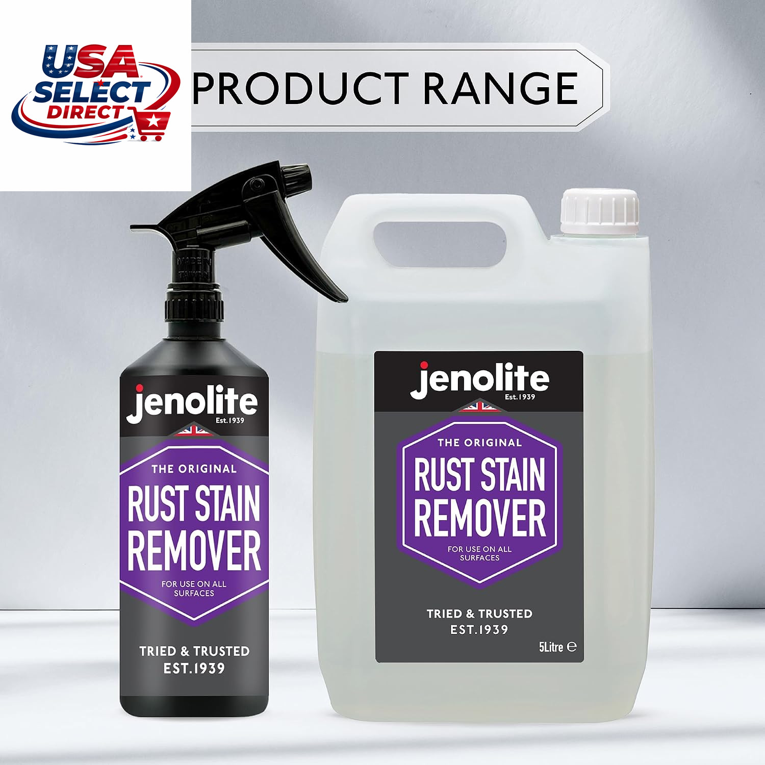 Rust Stain Remover 500ml Spray for Patios, Sinks, Toilets, Walls