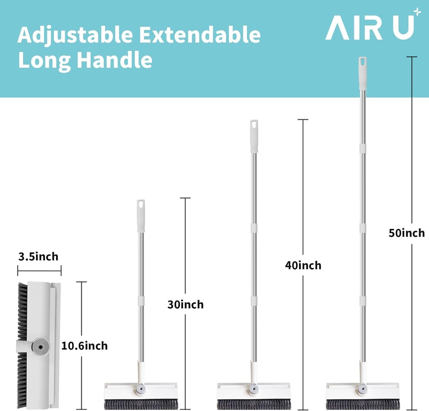 Floor Scrubber with Durable PVC Bristles for Ultimate Surface Cleaning