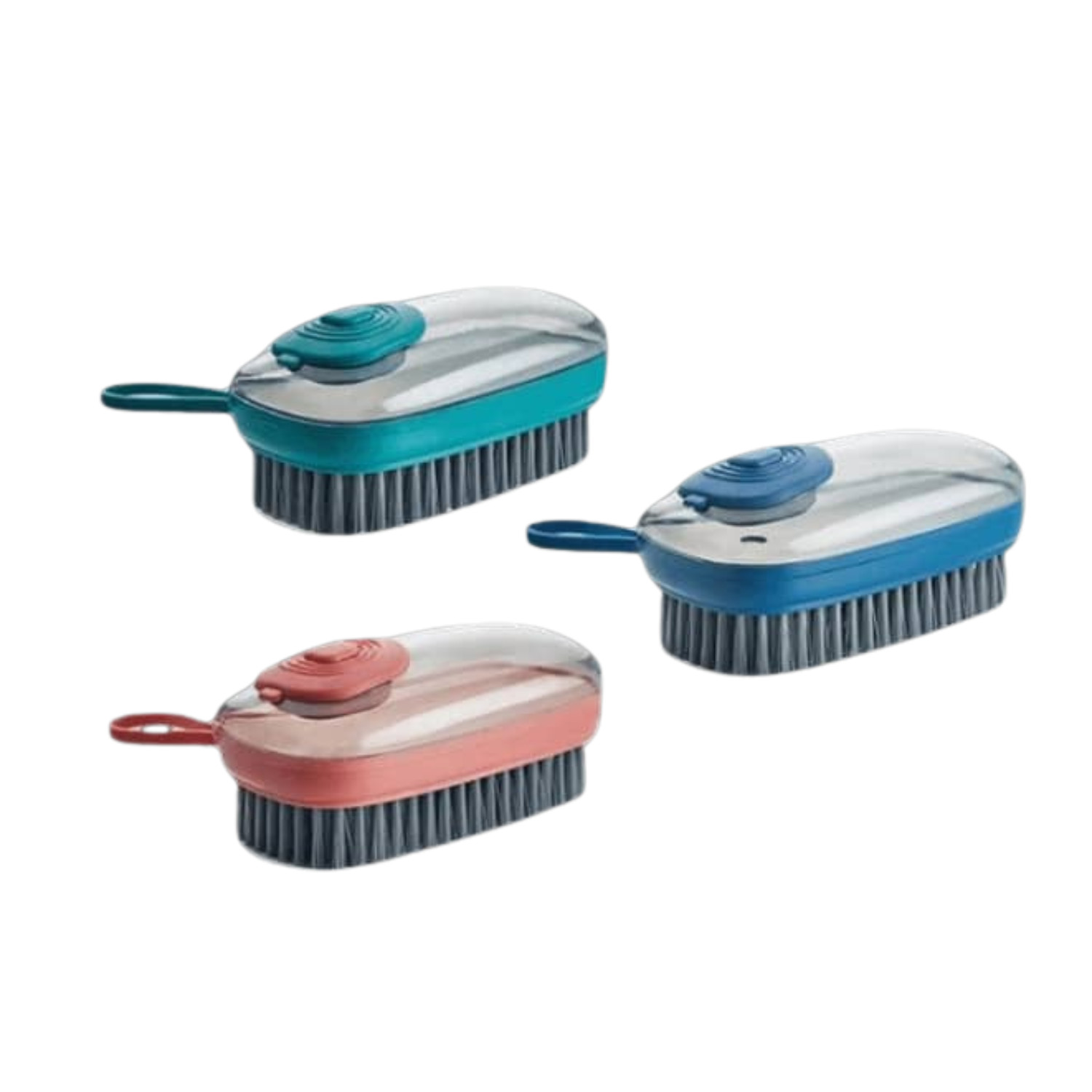 Brush – Soap Dispensing (Pack of 3 – Blue, Green, Orange)